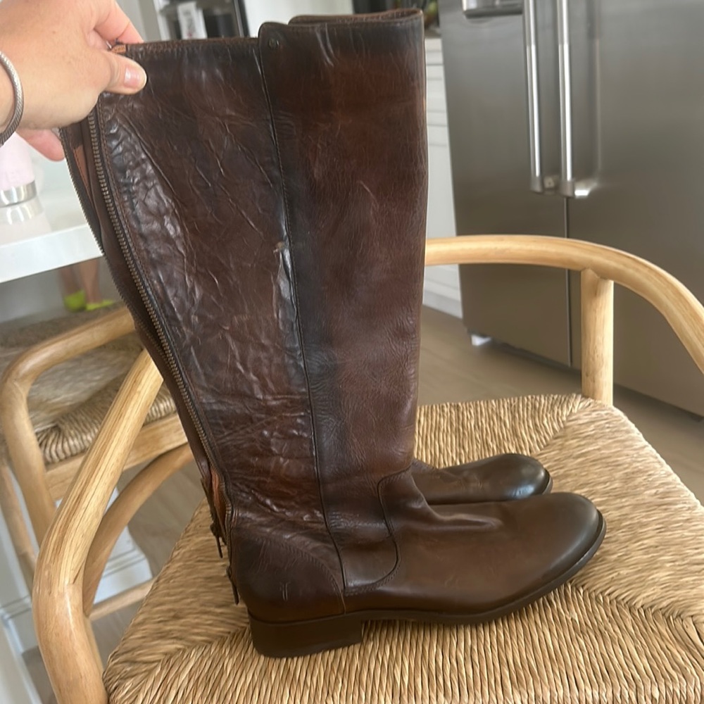 Frye leather boots